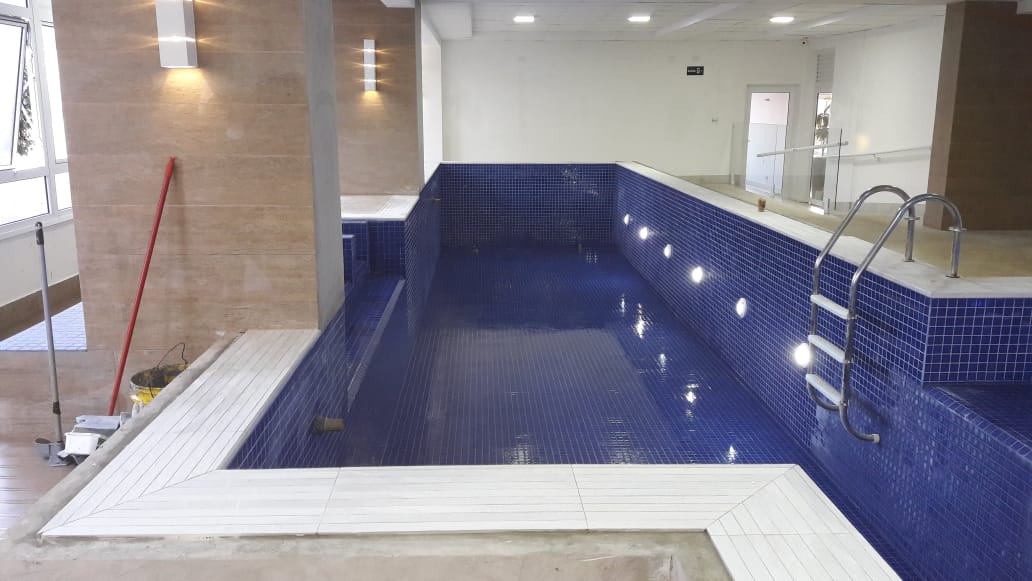 revestimento de piscina